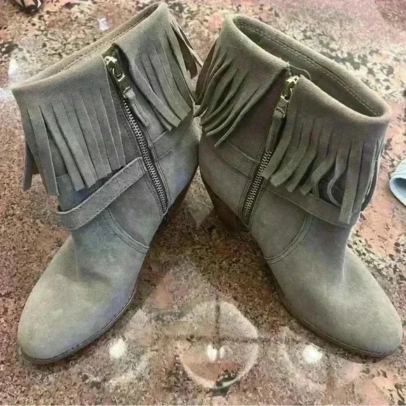 Lauren Ralph Lauren Fringe Booties - Picture 8 of 12